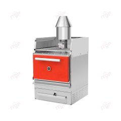 IT-CGM-1 Commercial Charcoal Broiler Oven Bbq Charcoal Grill Oven