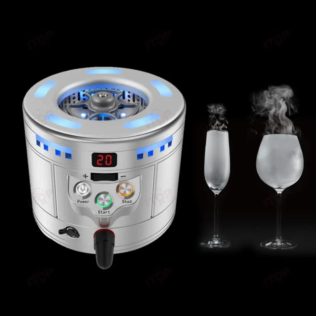 IT-GF-3 Beverage Cocktail Instant Glass Froster + Dry Ice Block Maker