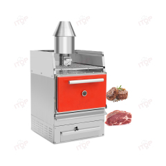 IT-CGM-1 Commercial Charcoal Broiler Oven Bbq Charcoal Grill Oven