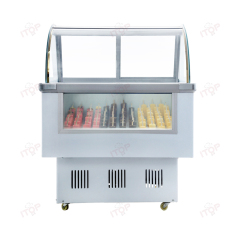 IT-ICF-1.0 Refrigerator Ice Cream Direct Cooling Gelato Display Freezer Cabinet