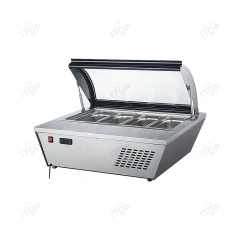 IT-ICF-R67 Mini Tabletop Ice Cream Freezer Display Commercial Gelato Freezer Showcase