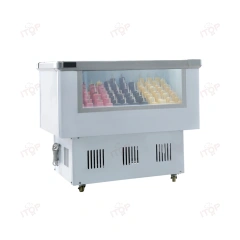 IT-ICF-1.0 Refrigerator Ice Cream Direct Cooling Gelato Display Freezer Cabinet
