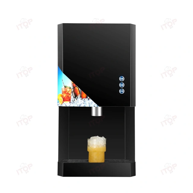 IT-AIM-50A Ice Maker Dispenser Machine With Ice Cooling Water Dispensing Function