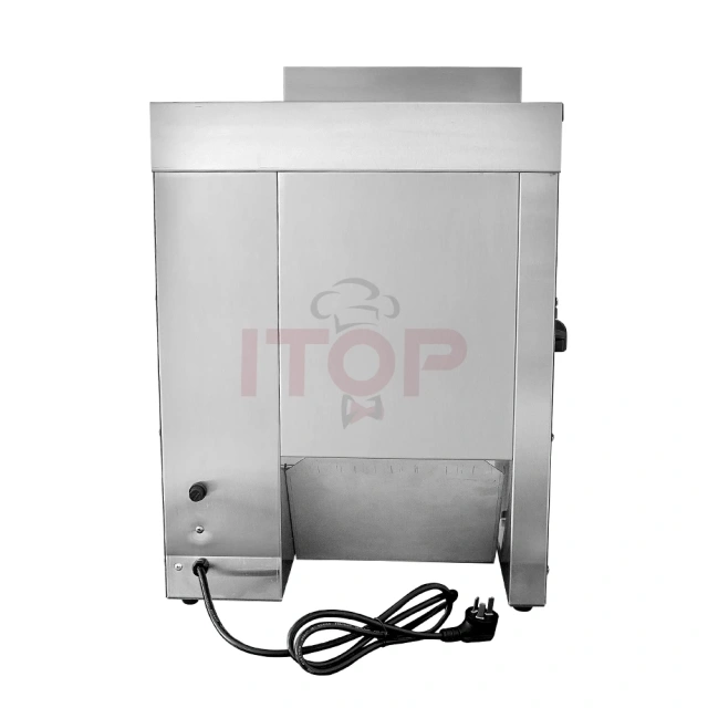 IT-CBM-2KW Automatic Conveyor Chain Hamburger Burger Bun Toaster Machine