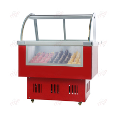 IT-ICF-1.0 Refrigerator Ice Cream Direct Cooling Gelato Display Freezer Cabinet