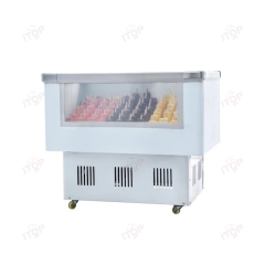 IT-ICF-1.0 Refrigerator Ice Cream Direct Cooling Gelato Display Freezer Cabinet