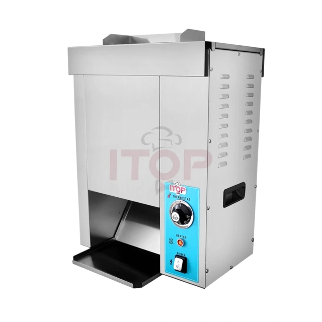 IT-CBM-2KW Automatic Conveyor Chain Hamburger Burger Bun Toaster Machine