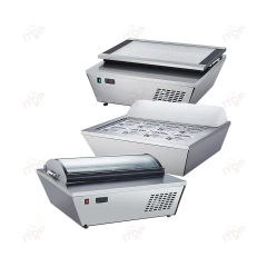 IT-ICF-R67 Mini Tabletop Ice Cream Freezer Display Commercial Gelato Freezer Showcase