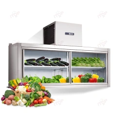 IT-WC-1200 1.2M 1.5M 1.8M Hanging Wall Refrigerator Stainless Steel Cooling Cabinet