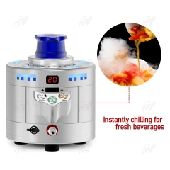 IT-GF-3 Beverage Cocktail Instant Glass Froster + Dry Ice Block Maker
