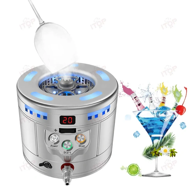 IT-GF-3 Beverage Cocktail Instant Glass Froster + Dry Ice Block Maker