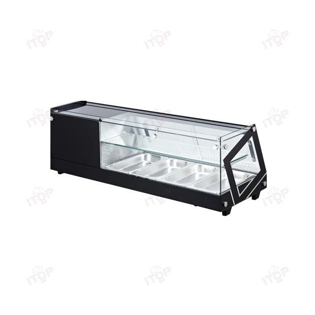 IT-SS-1 Double Layers Sushi Showcase Sushi Bar Equipment Refrigerated Sushi Case