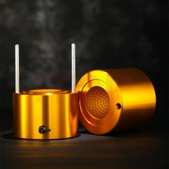 IT-IBPM13 Aluminum Whiskey Round Shape Diamond Mold Ice Ball Press Maker