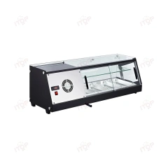 IT-SS-1 Double Layers Sushi Showcase Sushi Bar Equipment Refrigerated Sushi Case