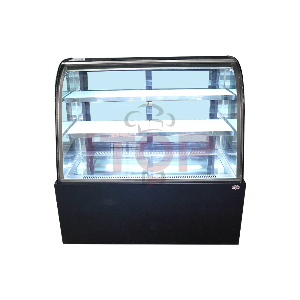 IT-AS-120 Multiple Specifications Supermarket Bakery Glass Cake Display Cabinet Showcase Refrigerator