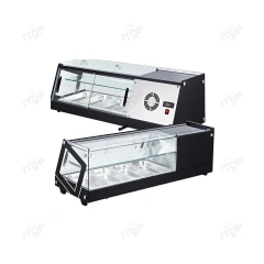 IT-SS-1 Double Layers Sushi Showcase Sushi Bar Equipment Refrigerated Sushi Case