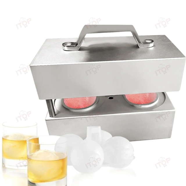 IT-IM-C1 Electric Commercial Bar Crystal-clear Automatic Round Sphere Ice Ball Mold Maker