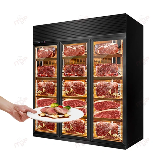 IT-BAC480-SD Matured Steak Dry Aging Refrigerator Beef Dry Ager Fridge Cabinet