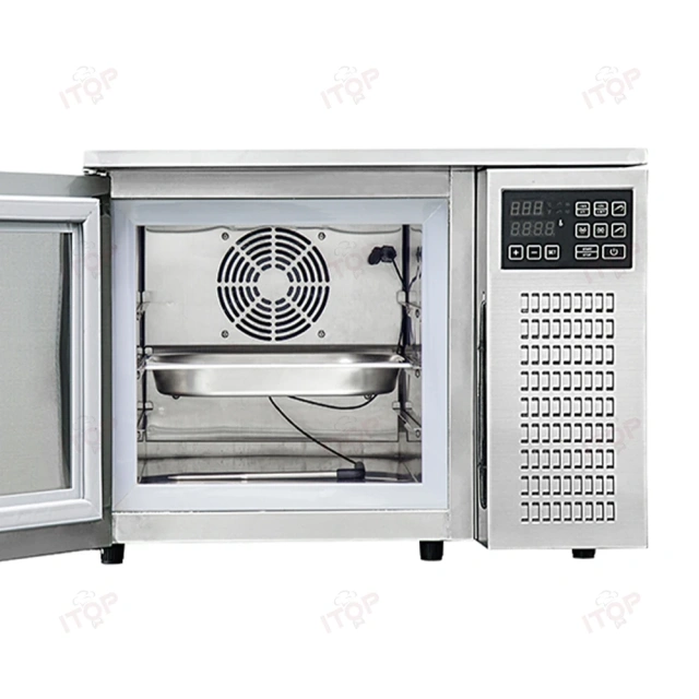 IT-SCG-M3 Air Cooling Small Commercial 3 Trays Stainless Steel Blast Chiller Freezer