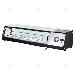 IT-SS-1 Double Layers Sushi Showcase Sushi Bar Equipment Refrigerated Sushi Case