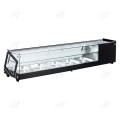 IT-SS-1 Double Layers Sushi Showcase Sushi Bar Equipment Refrigerated Sushi Case