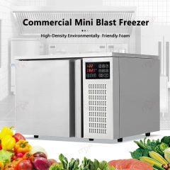 IT-SCG-M3 Air Cooling Small Commercial 3 Trays Stainless Steel Blast Chiller Freezer