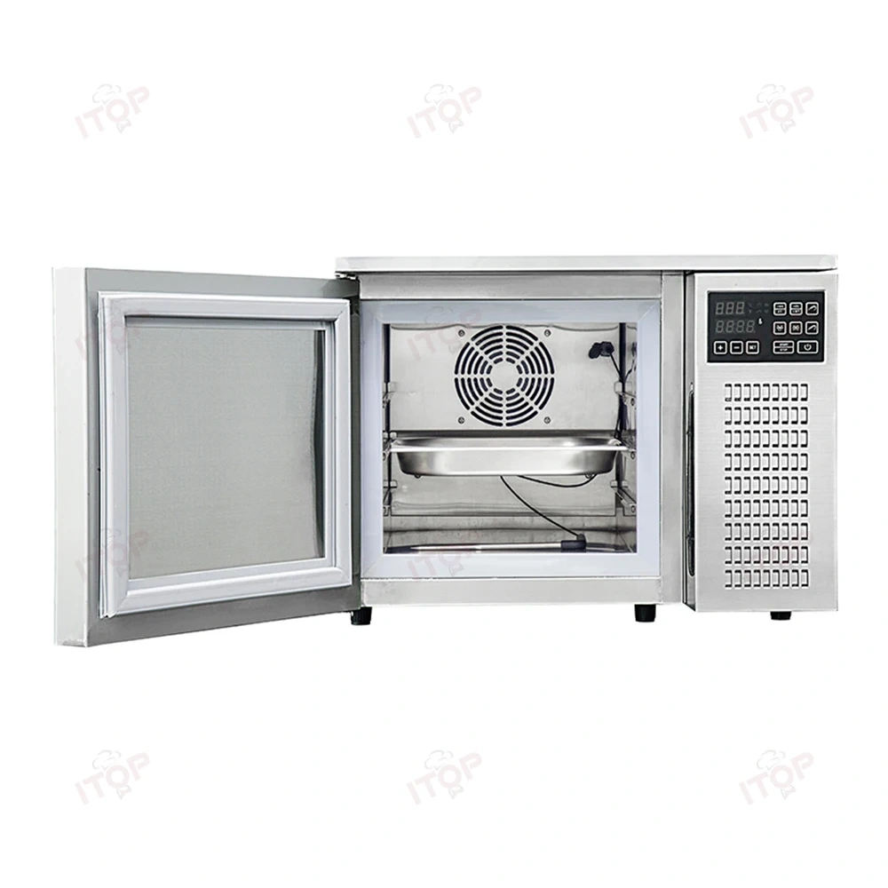 IT-SCG-M3 Air Cooling Small Commercial 3 Trays Stainless Steel Blast Chiller Freezer
