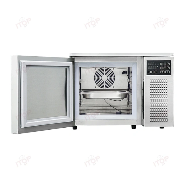 IT-SCG-M3 Air Cooling Small Commercial 3 Trays Stainless Steel Blast Chiller Freezer
