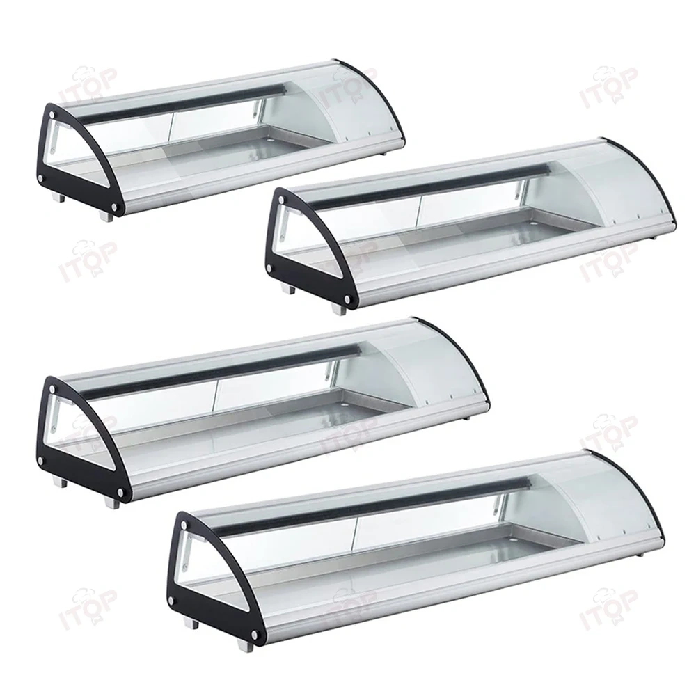 IT-SS-3 Japanese Sushi Display Cabinet Table Countertop Salad Seafood Cooler Display
