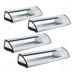 IT-SS-3 Japanese Sushi Display Cabinet Table Countertop Salad Seafood Cooler Display