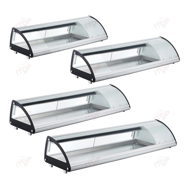 IT-SS-3 Japanese Sushi Display Cabinet Table Countertop Salad Seafood Cooler Display