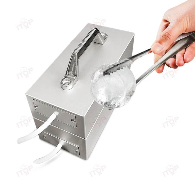 IT-IM-C1 Electric Commercial Bar Crystal-clear Automatic Round Sphere Ice Ball Mold Maker