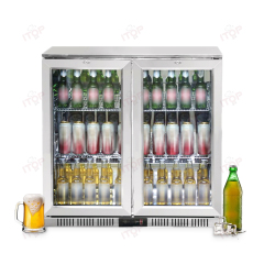 IT-TB-208 Hotel Bar Commercial Beverages Mini Bar Fridge Glass Door Beer Freezer