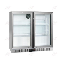 IT-TB-208 Hotel Bar Commercial Beverages Mini Bar Fridge Glass Door Beer Freezer
