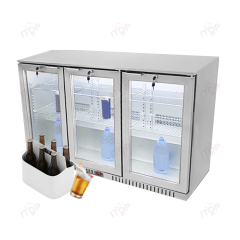 IT-TB-330 3 Doors Bar Beer Refrigerator Custom Under Counter Counter Top Beverage Fridge Display