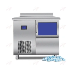 IT-IM50L Under Counter 50kg/day Commercial Restaurant Milk Tea Shop Table Ice Cube Block Maker