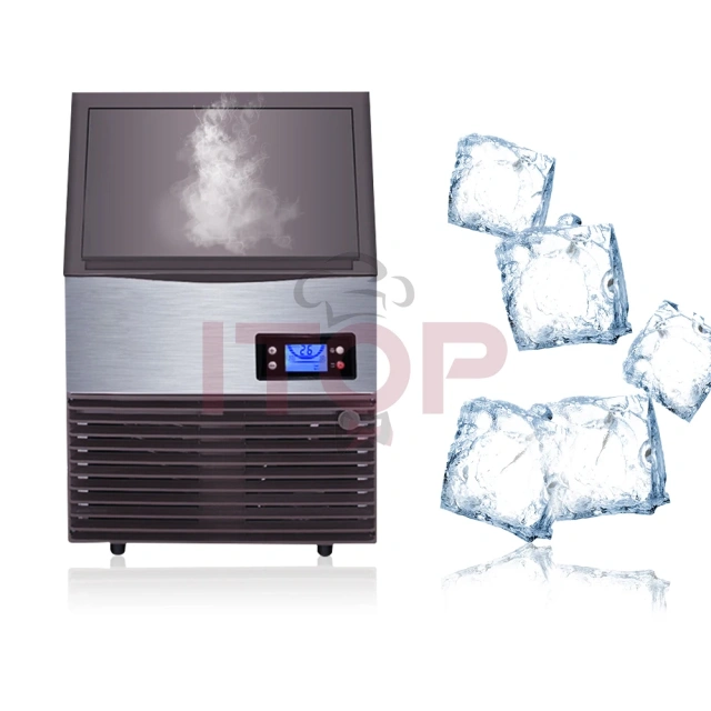 IT-IM-48 60KG/24H Ice Making Machine Commercial Square Ice Cube Maker