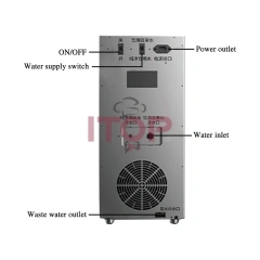 IT-AIM1L Small 30kg/24h Home Office Bar Portable Countertop Ice Maker With Water Dispenser