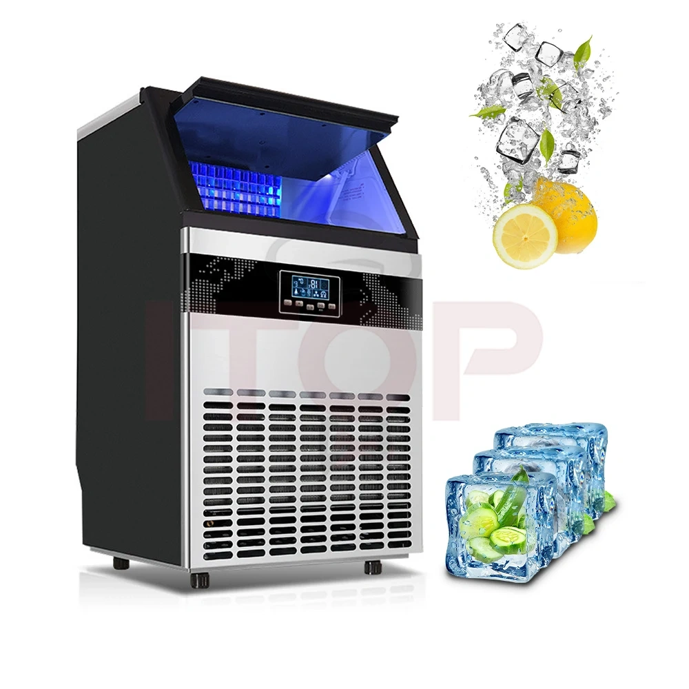 IT-ZB80 80kg/24hrs Portable Cube Ice Maker Automatic Commercial Ice Making Machine