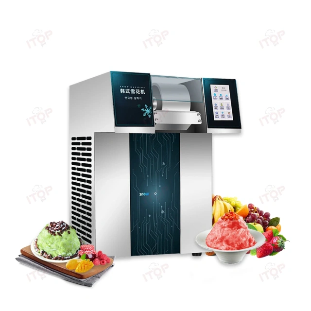 IT-KBM-1 Intelligent Korea Milk Snow Ice Shaving Machine Auto Bingsu Ice Machine