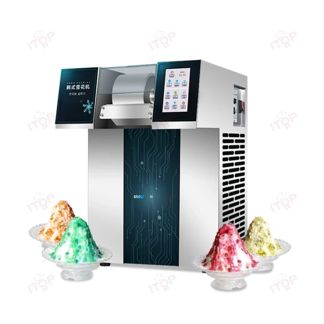 IT-KBM-1 Intelligent Korea Milk Snow Ice Shaving Machine Auto Bingsu Ice Machine