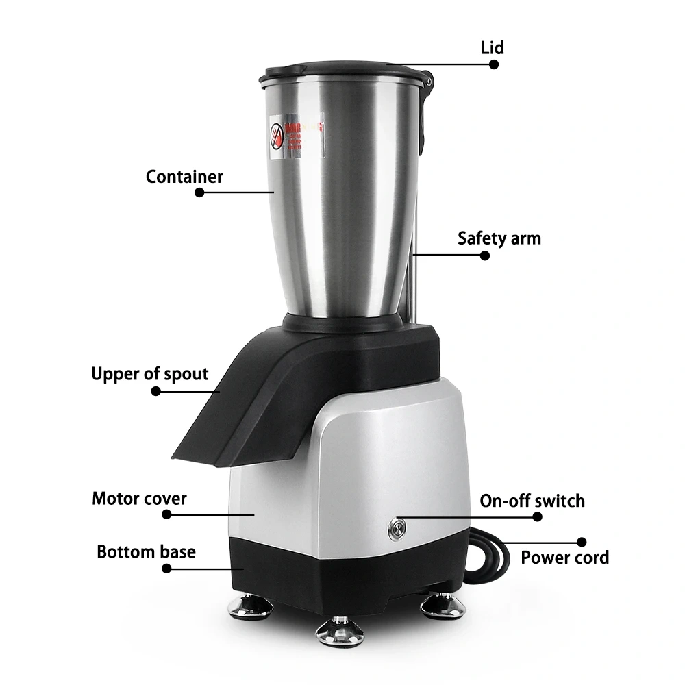 IT-ICM3L Desktop Multifunctional 3L Ice Cubes Shaving Machine Electric Ice Crusher