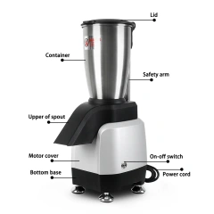 IT-ICM3L Desktop Multifunctional 3L Ice Cubes Shaving Machine Electric Ice Crusher