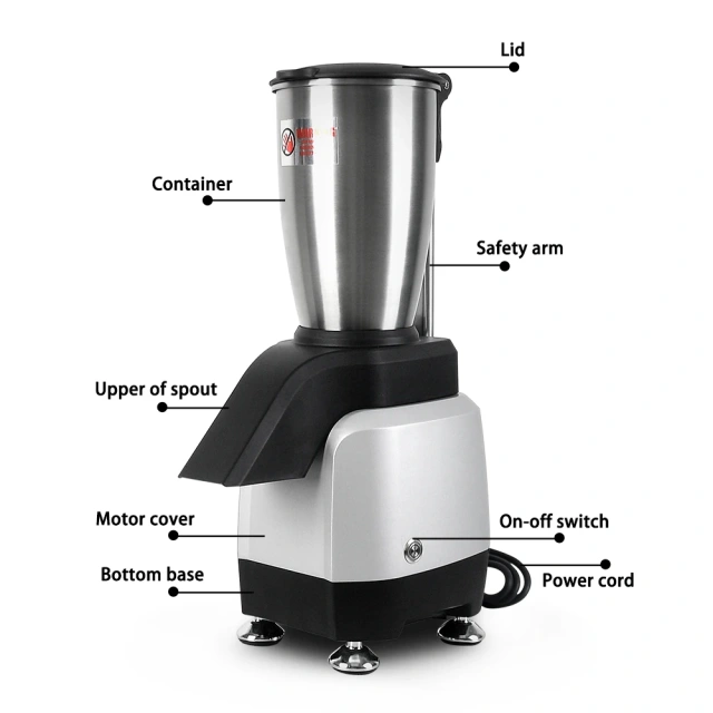 IT-ICM3L Desktop Multifunctional 3L Ice Cubes Shaving Machine Electric Ice Crusher