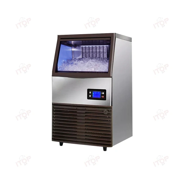 IT-MI-1 23 kg/24h Commercial Crescent Half Moon Shaped Ice Maker Crystal Moon-shaped Ice Machine