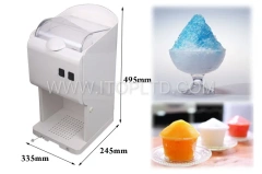 IT-158 Commercial Electric Snow Ice Shaver Industrial Ice Block Shaver Crusher Machine