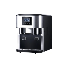 IT-IC-15 Desktop Ice Cube Making Machine 16kg/day And Water Cooler Dispenser