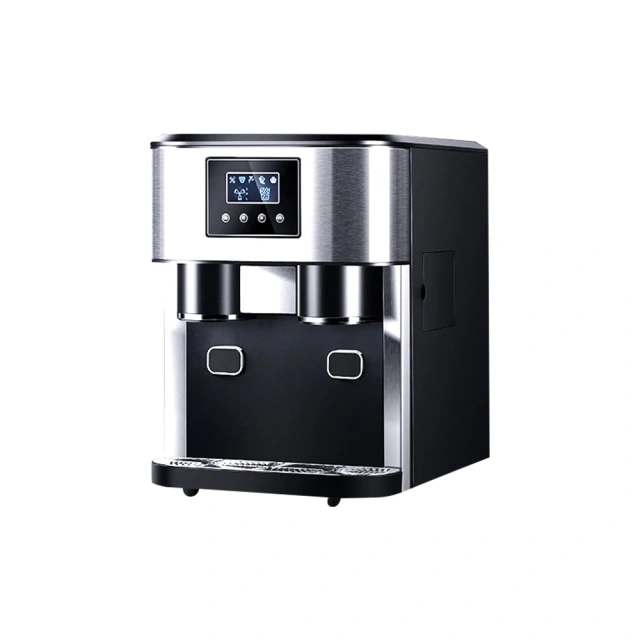 IT-IC-15 Desktop Ice Cube Making Machine 16kg/day And Water Cooler Dispenser