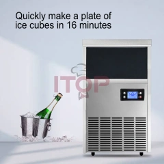IT-LIM-26 Commercial Bar Milk Tea Shop Fully Automatic Ice Maker Ice Block Making Machine 26kg 45kg 68kg 86kg