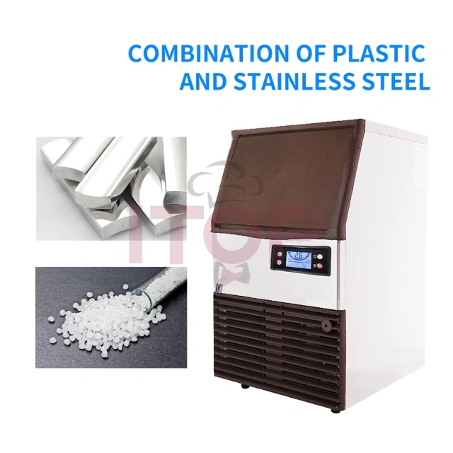 IT-IM-48 60KG/24H Ice Making Machine Commercial Square Ice Cube Maker